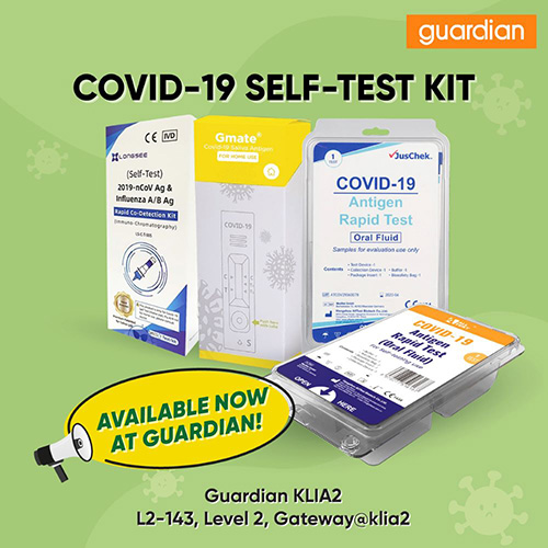 Kit test guardian covid Covid test
